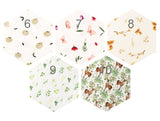 6,50 Euro/m Musselin Double Gauze Digitaldruck Muster Meterware