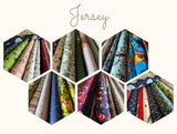 ab 4,50 Euro/m Jersey Stoffpaket Überraschung French Terry Mädchen Jungs Unisex Gemischt