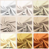 Smiley Rippstrick Jersey Stoff Gesicht Muster | Baumwoll Jersey mit Lycra | Rib Jersey Stretch Stoff | Rippstoff Meterware | Stoff zum Nähen